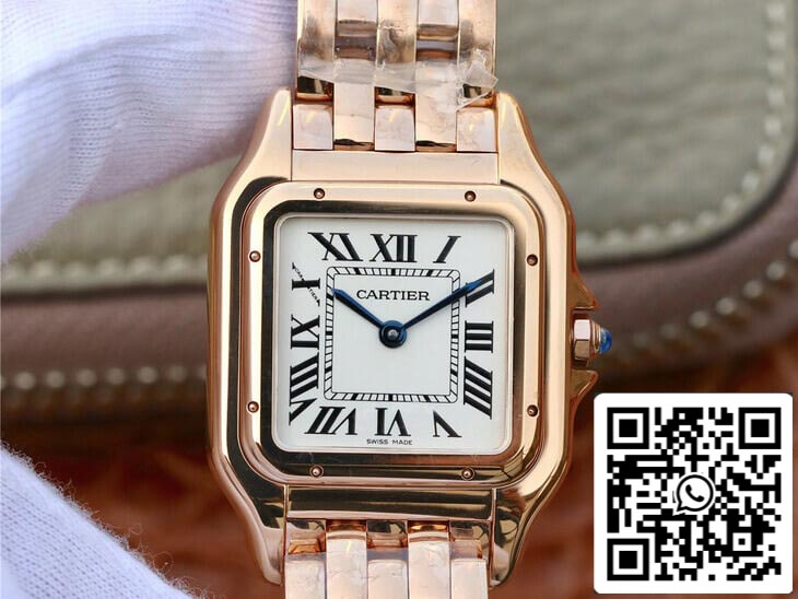 Panthere De Cartier WGPN0007 27MM 1:1 Mejor Edición 8848 Fábrica Oro Rosa