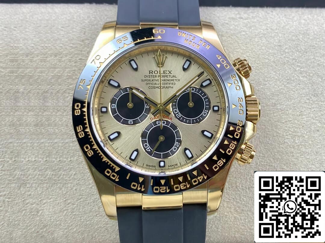 Rolex Cosmograph Daytona M116518LN-0048 1:1 Best Edition Quadrante champagne Clean Factory