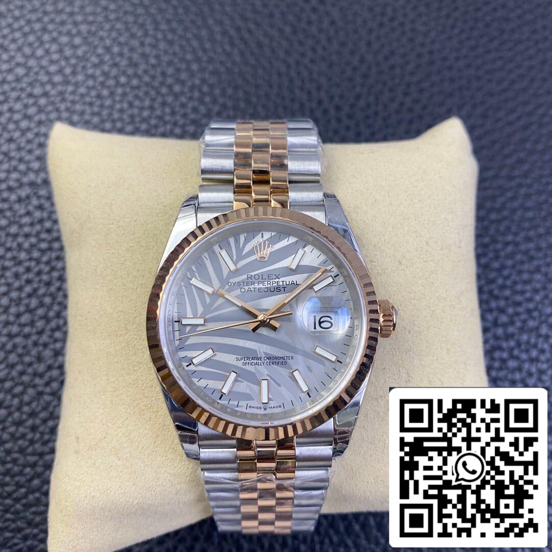 Rolex Datejust M126231-0031 1:1 Best Edition EW Factory in oro rosa