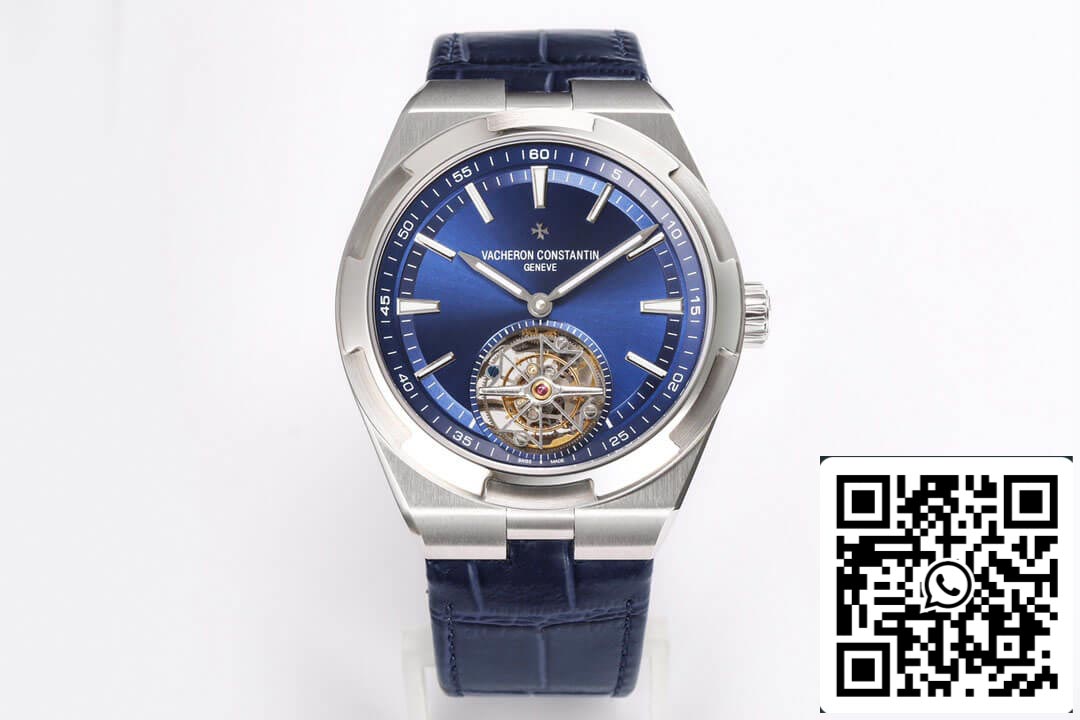 Vacheron Constantin Overseas Tourbillon 6000V/110A-B544 1:1 Migliore edizione BBR Cinturino in pelle di fabbrica