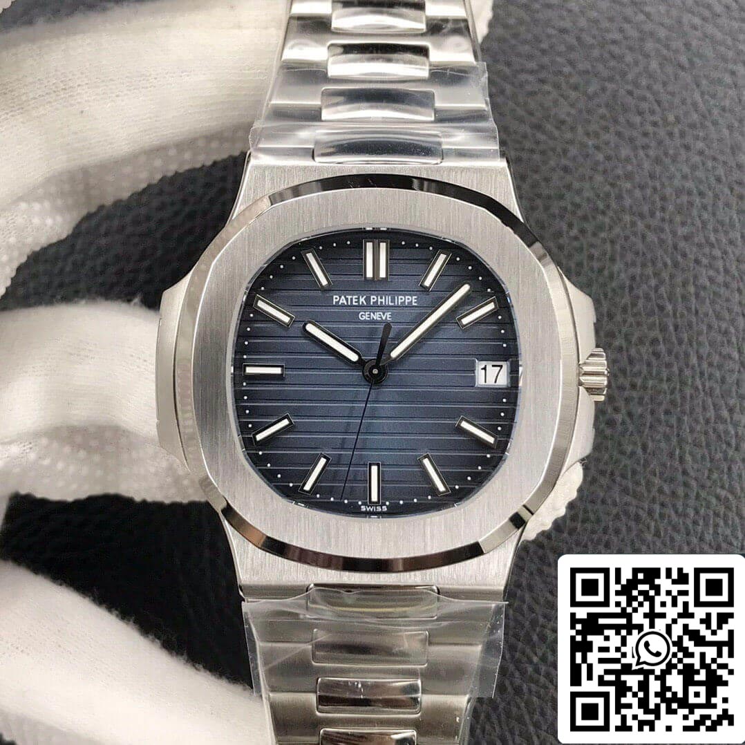 Patek Philippe Nautilus 5711/1A 010 1:1 Mejor Edición 3K Esfera Azul de Fábrica