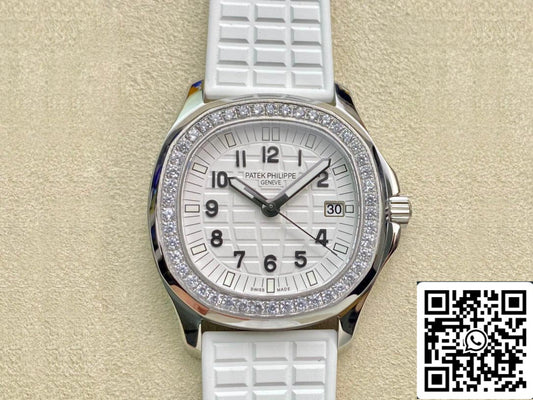 Patek Philippe Aquanaut 5067A-024 Quartz Movement 1:1 Best Edition PPF Factory White Dial