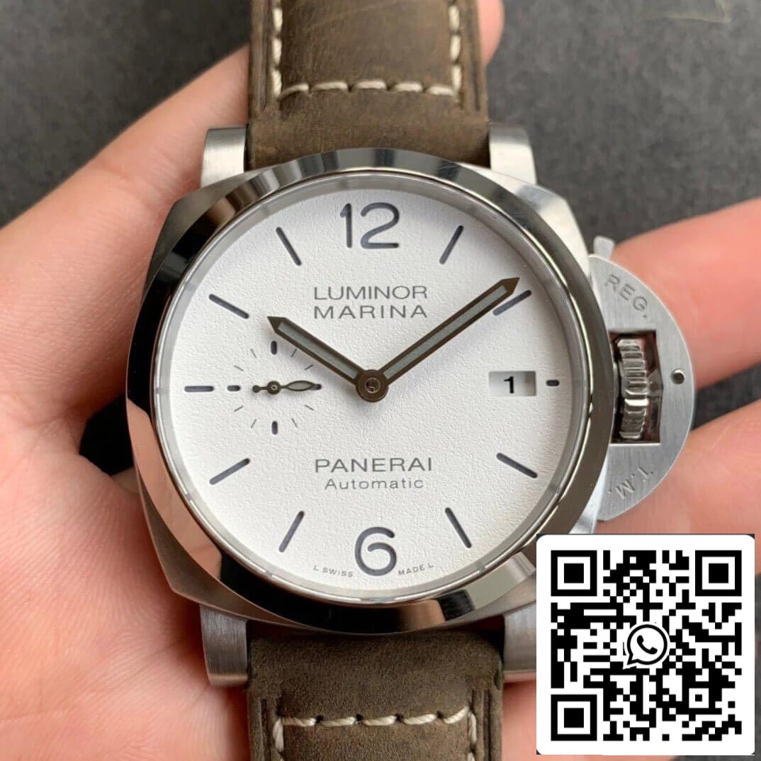 Panerai Luminor PAM01394 1:1 Best Edition VS Factory White Dial