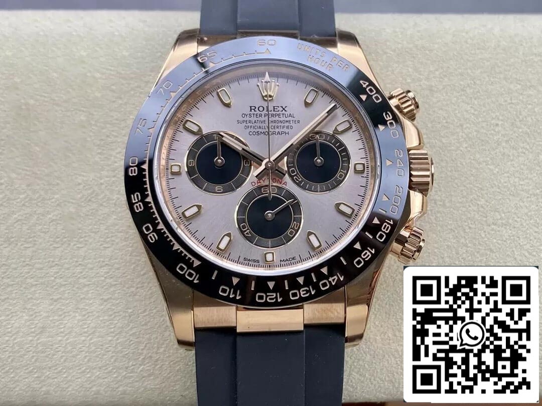 Rolex Cosmograph Daytona M116515LN-0059 1:1 Best Edition Cinturino in caucciù Clean Factory