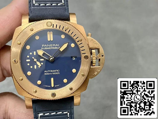 Panerai Sumergible PAM01074 1:1 Mejor Edición VS Esfera Azul de Fábrica