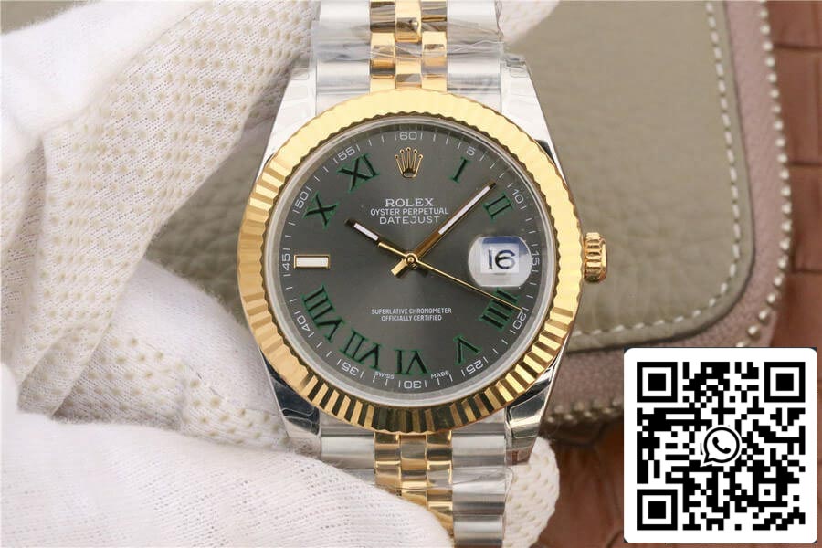 Rolex Datejust M126333-0020 1:1 Best Edition EW Factory Dark Grey Dial