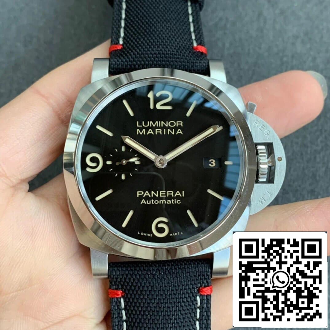 Panerai Luminor Marina PAM01025 1:1 Mejor edición VS Factory esfera negra