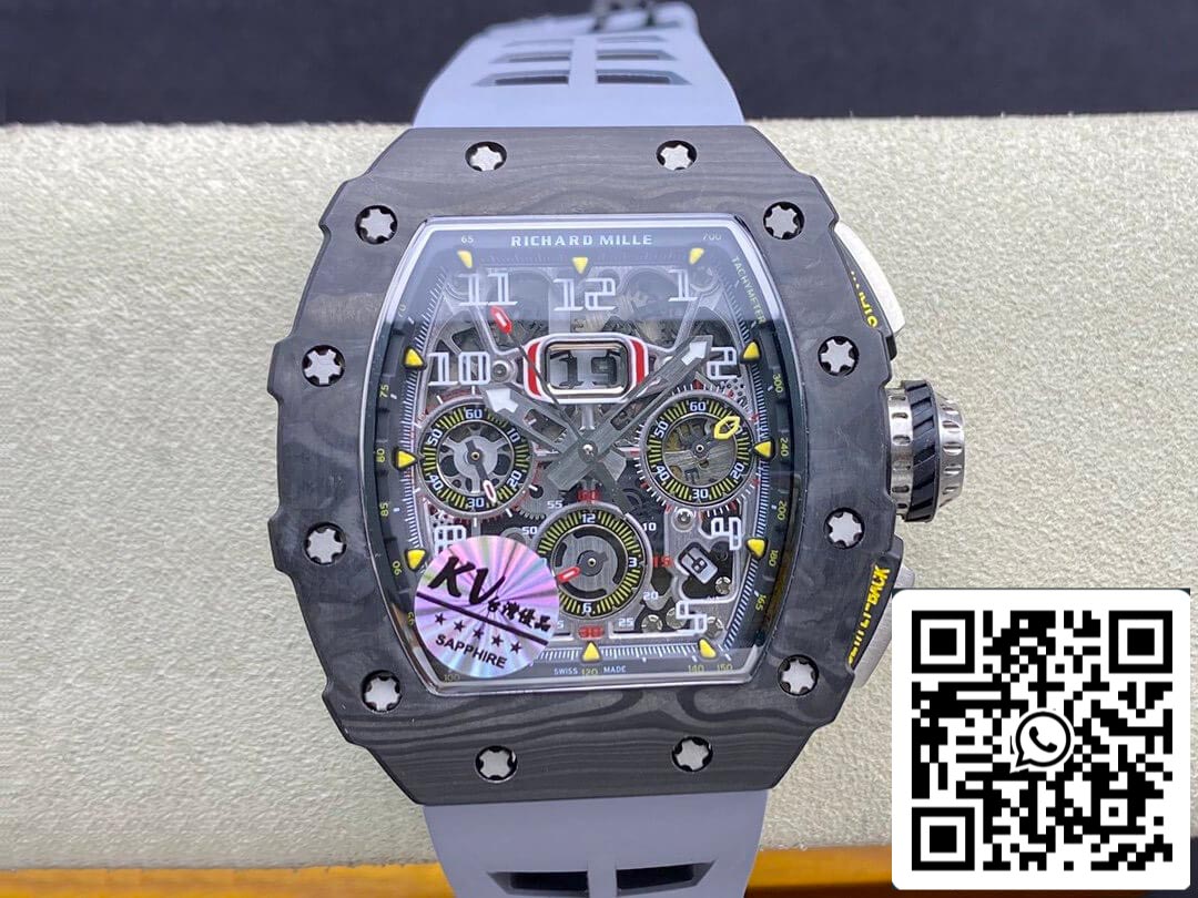 Custodia in carbonio forgiato in fabbrica KV Richard Mille RM-011 1: 1 Best Edition