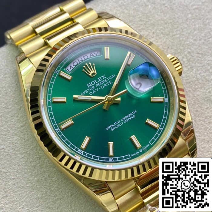 Rolex Day Date 118238 1:1 Best Edition EW Factory Oro giallo