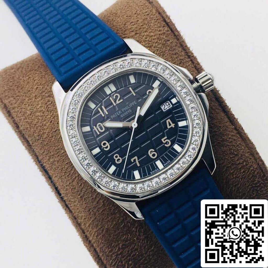 Patek Philippe Aquanaut 5067A-025 Movimento al quarzo 1:1 Migliore edizione PPF Quadrante blu di fabbrica