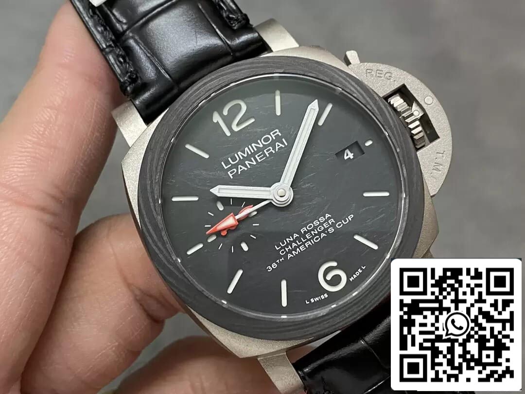 Panerai Luminor PAM01096 1:1 Best Edition VS Factory quadrante nero