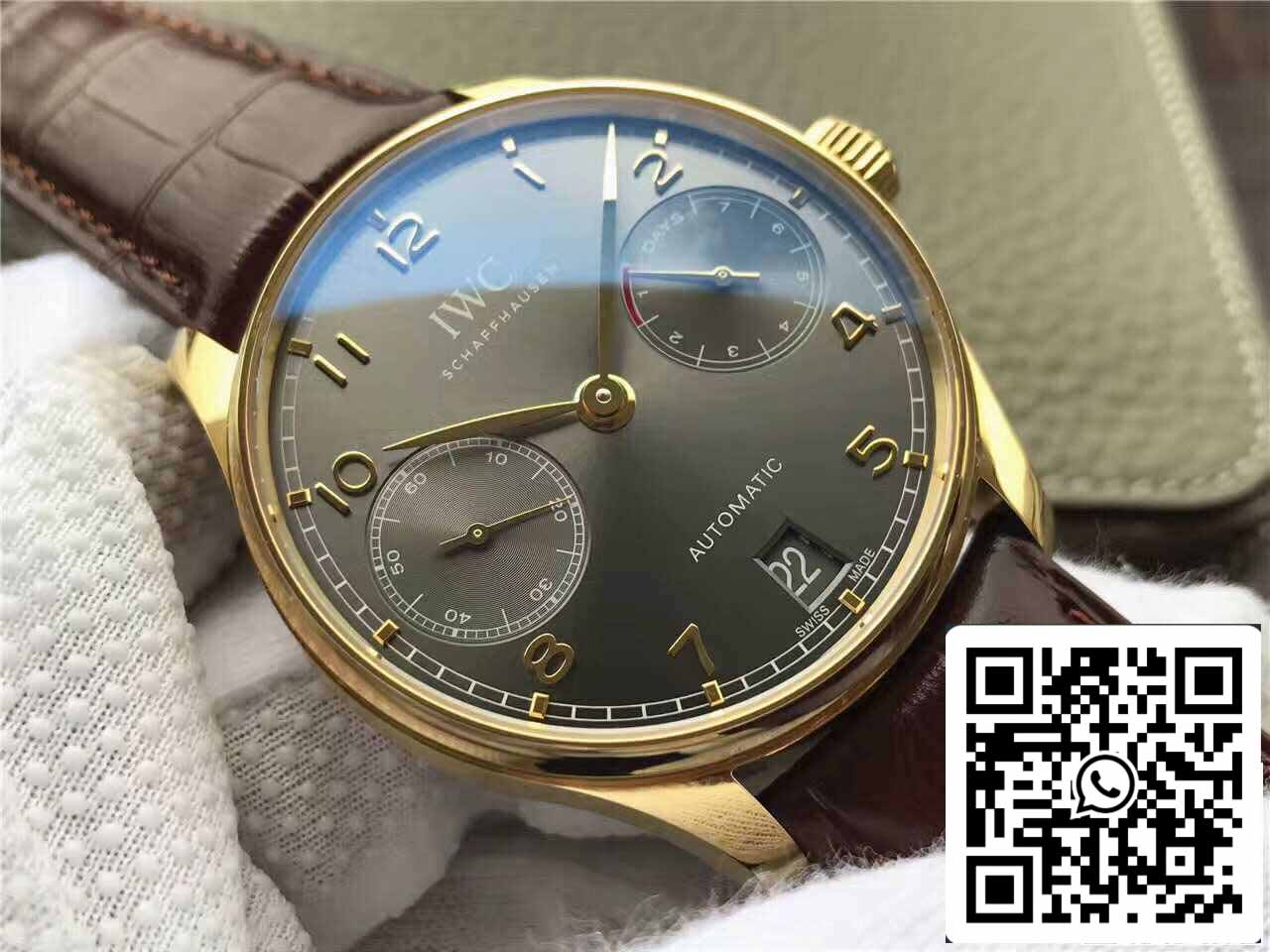 IWC Portugieser IW500101 1:1 Mejor Edición ZF Factory Esfera Gris