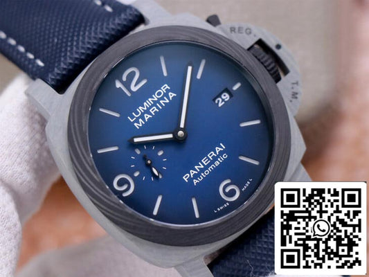 Panerai Luminor PAM1663 1:1 Best Edition VS quadrante blu affumicato di fabbrica