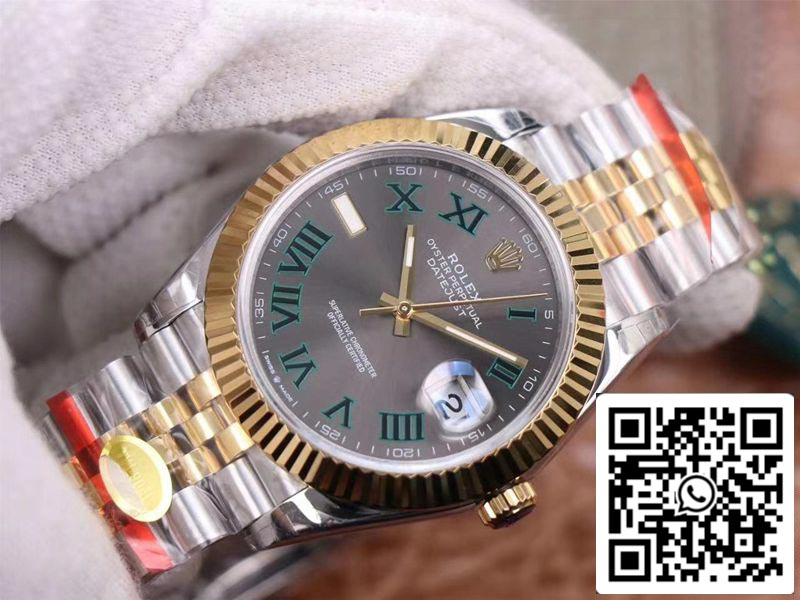 Rolex Datejust M126333-0020 1:1 Mejor Edición TW Factory Esfera Gris Suizo ETA3235