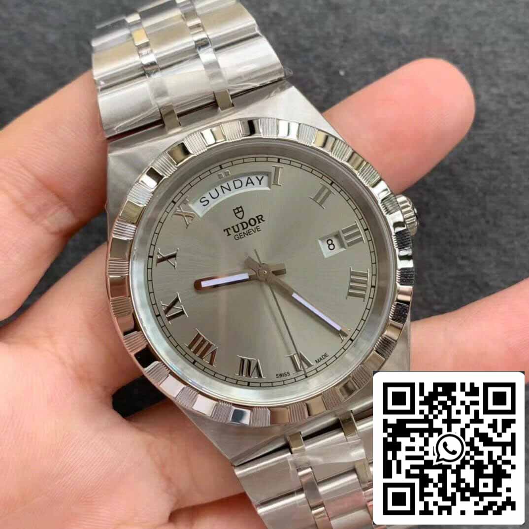 Replica Tudor Royal M28600-0001 Day date V7 Factory Silver Dial