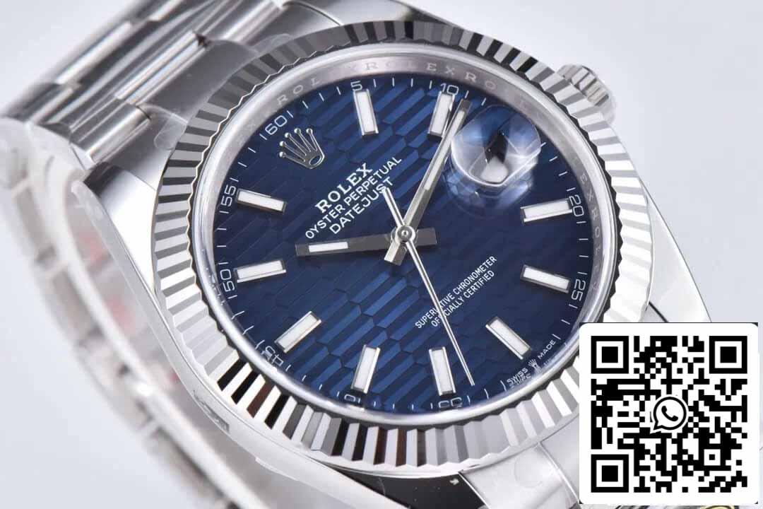 Rolex Datejust 41MM M126334-0031 1:1 Mejor edición Clean Factory esfera azul