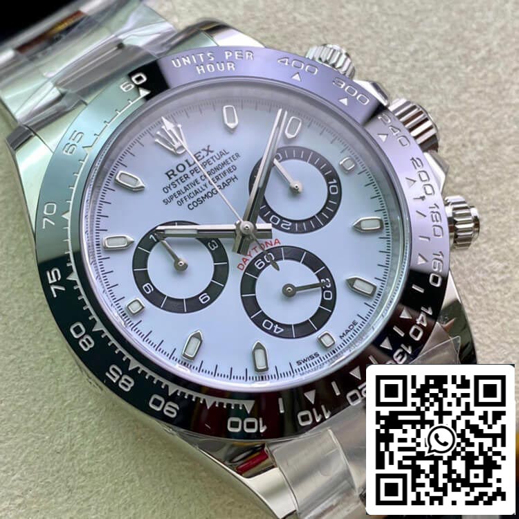 Rolex Cosmograph Daytona M116500LN-0001 1:1 Mejor edición Clean Factory esfera blanca