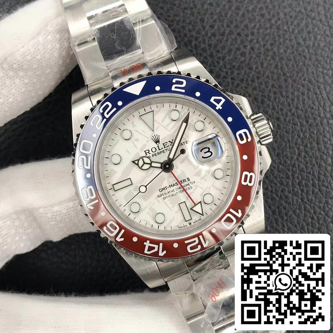 Rolex GMT Master II 126719BLRO-0002 1:1 Mejor Edición GM Factory Oro Blanco