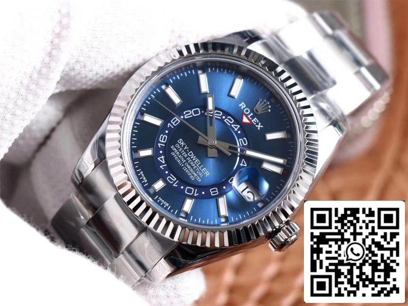 Rolex Sky Dweller M326934-0003 Best 1:1 Edition Noob Factory Blue Dial