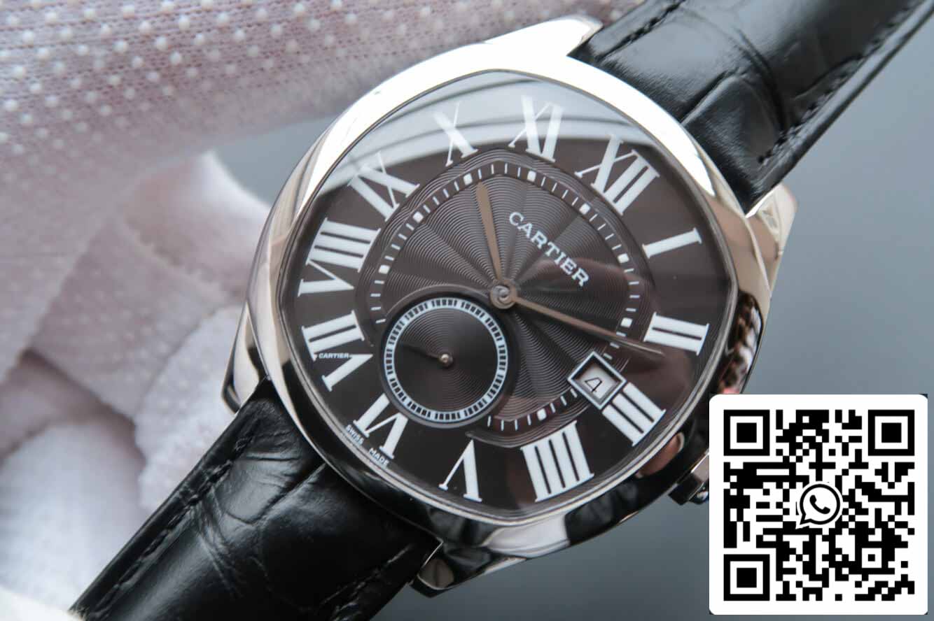 Drive De Cartier WSNM0009 1:1 Best Edition V6 Factory esfera negra