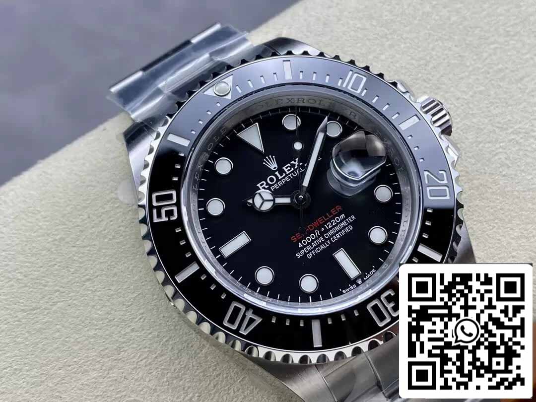 Rolex Sea Dweller M126600-0002 1:1 Best Edition VS Factory quadrante nero