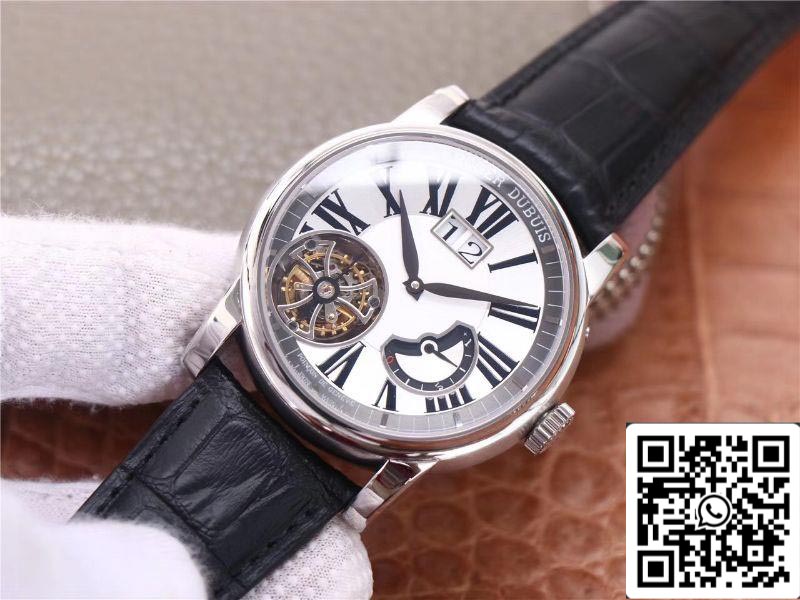 Roger Dubuis Hommage RDDBHO0568 Tourbillon 1:1 Best Edition JB Factory White Dial Swiss RD540