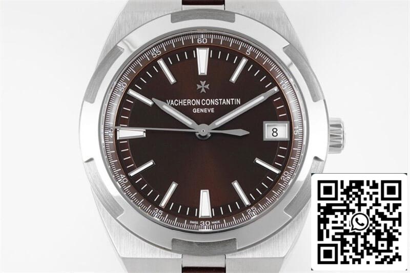 Vacheron Constantin Overseas 4500V 1:1 Best Edition PPF Factory Brown Rubber Strap