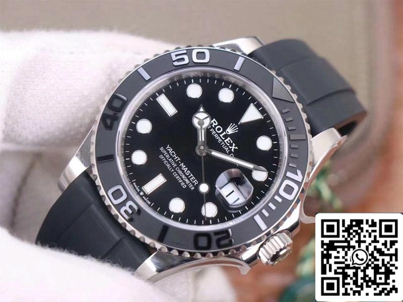 Rolex Yacht Master M226659-0002 1:1 Mejor edición VS Factory Esfera negra Suiza ETA3235