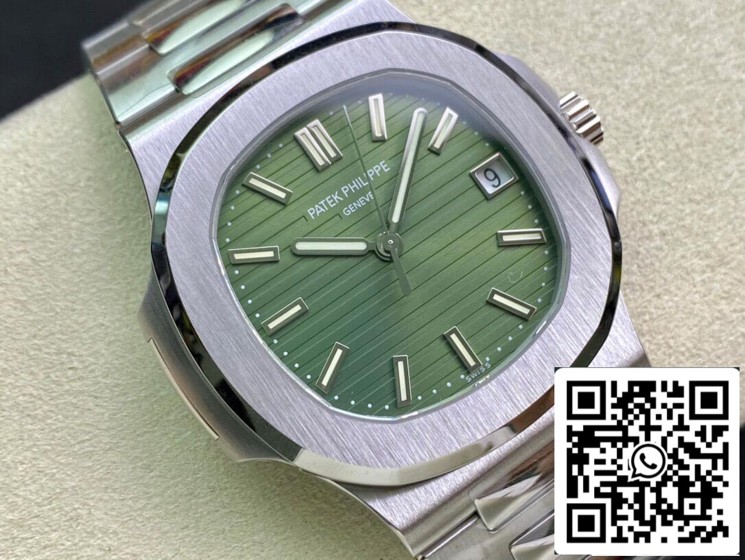 Patek Philippe Nautilus 5711/1A 1:1 Mejor Edición PPF Factory Esfera Verde Oliva