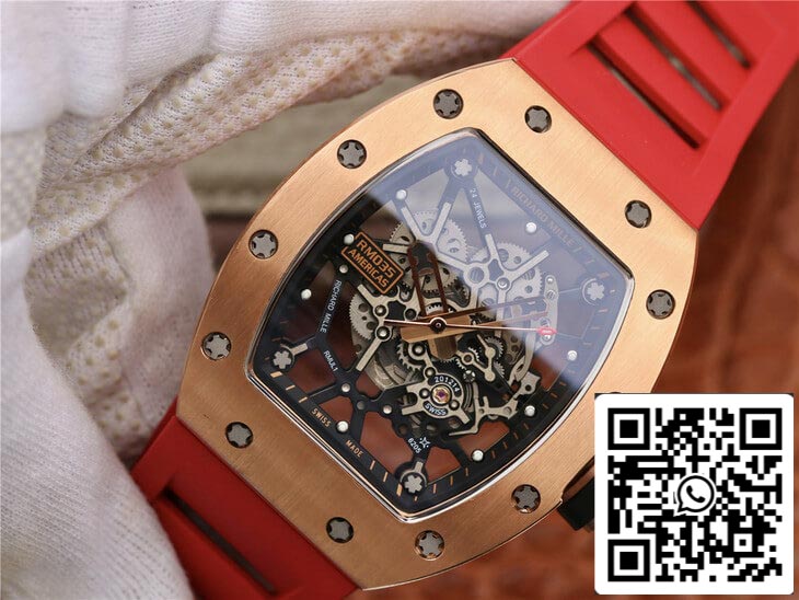 Richard Mille RM035 Americas KV Factory 1:1 Mejor Edición Oro Rosa