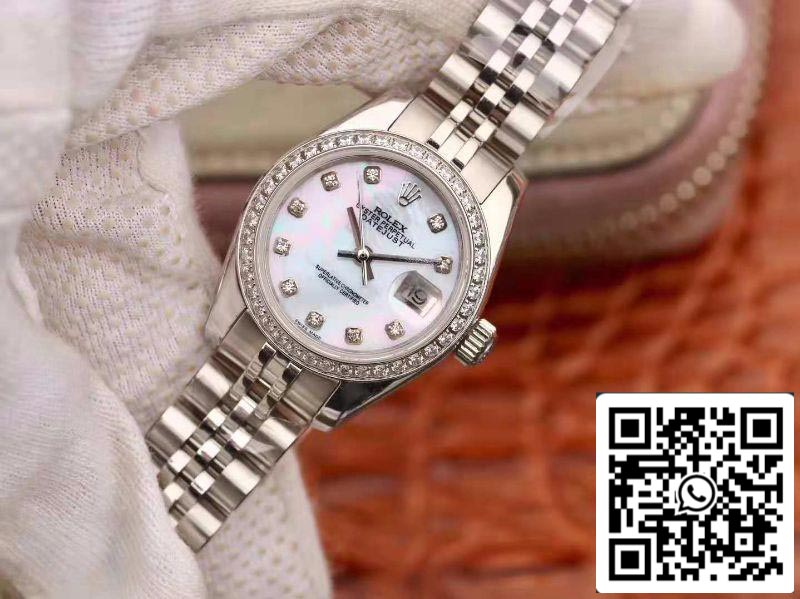 Rolex Lady Datejust 28MM 1:1 Best Edition Swiss Original Imported NH05 Movement Enamel Dial