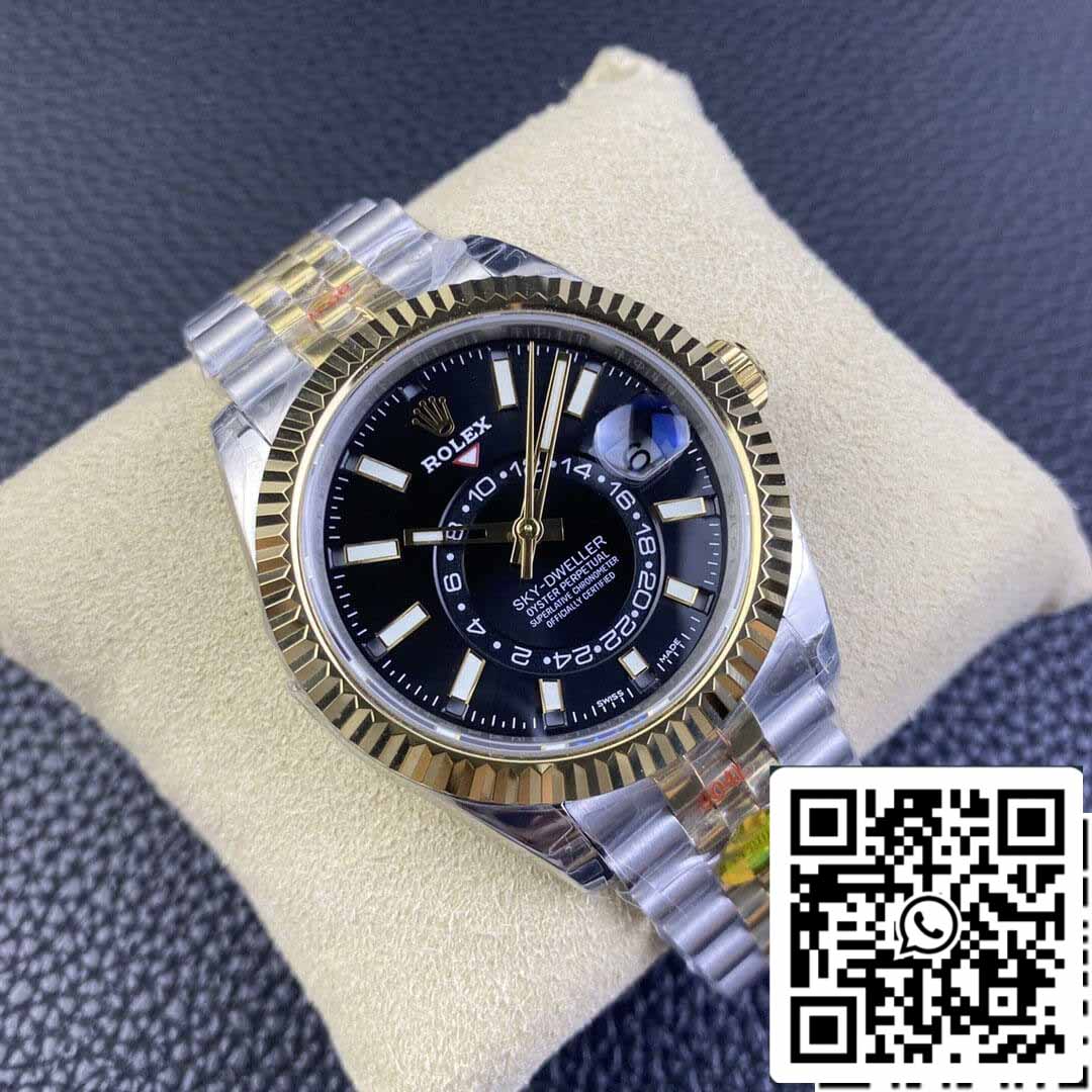 Rolex Sky Dweller M336933-0004 1:1 Best Edition Noob Factory V2 Black Dial