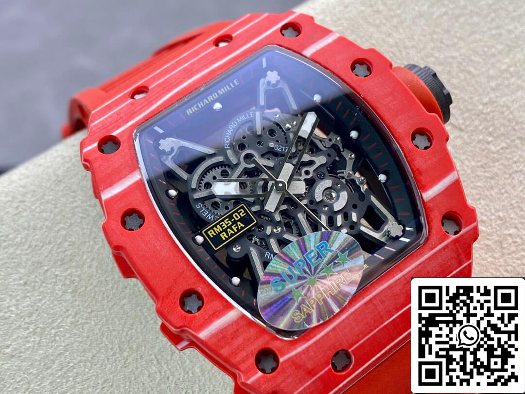 Richard Mille RM035-02 1:1 Best Edition RM Factory Red Case