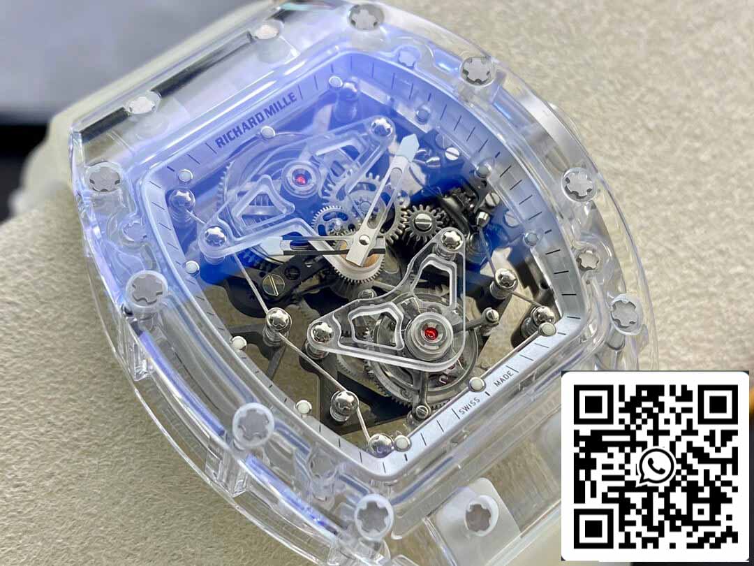 Richard Mille RM056 1:1 Mejor edición EUR Esfera transparente de fábrica