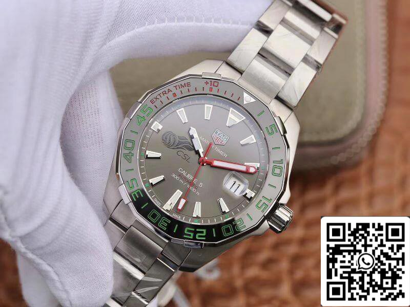 Tag Heuer Aquaracer Calibre 5 Chinese Super League 43mm 1:1 Best Edition Stainless Steel