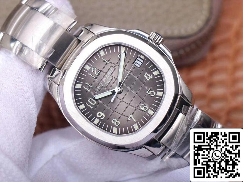 Patek Philippe Aquanaut 5167/1A-001 1:1 Mejor Edición ZF Factory Esfera Gris Suizo ETA324