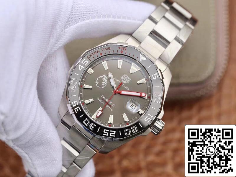 Tag Heuer Aquaracer Calibro 5 Premier League inglese Limited 43mm Orologi meccanici 1:1 Migliore edizione svizzera ETA2824-2 25J