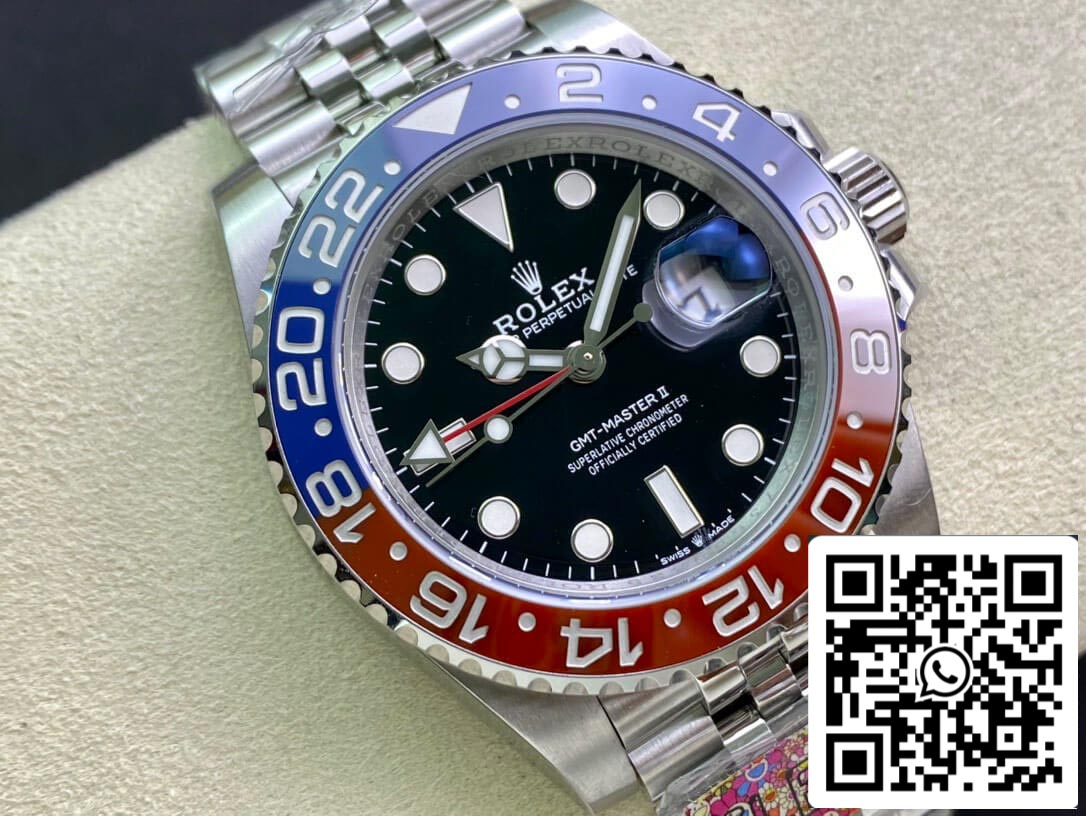 Rolex GMT Master II M126710BLRO-0001 1:1 Best Edition Clean Factory Black Dial