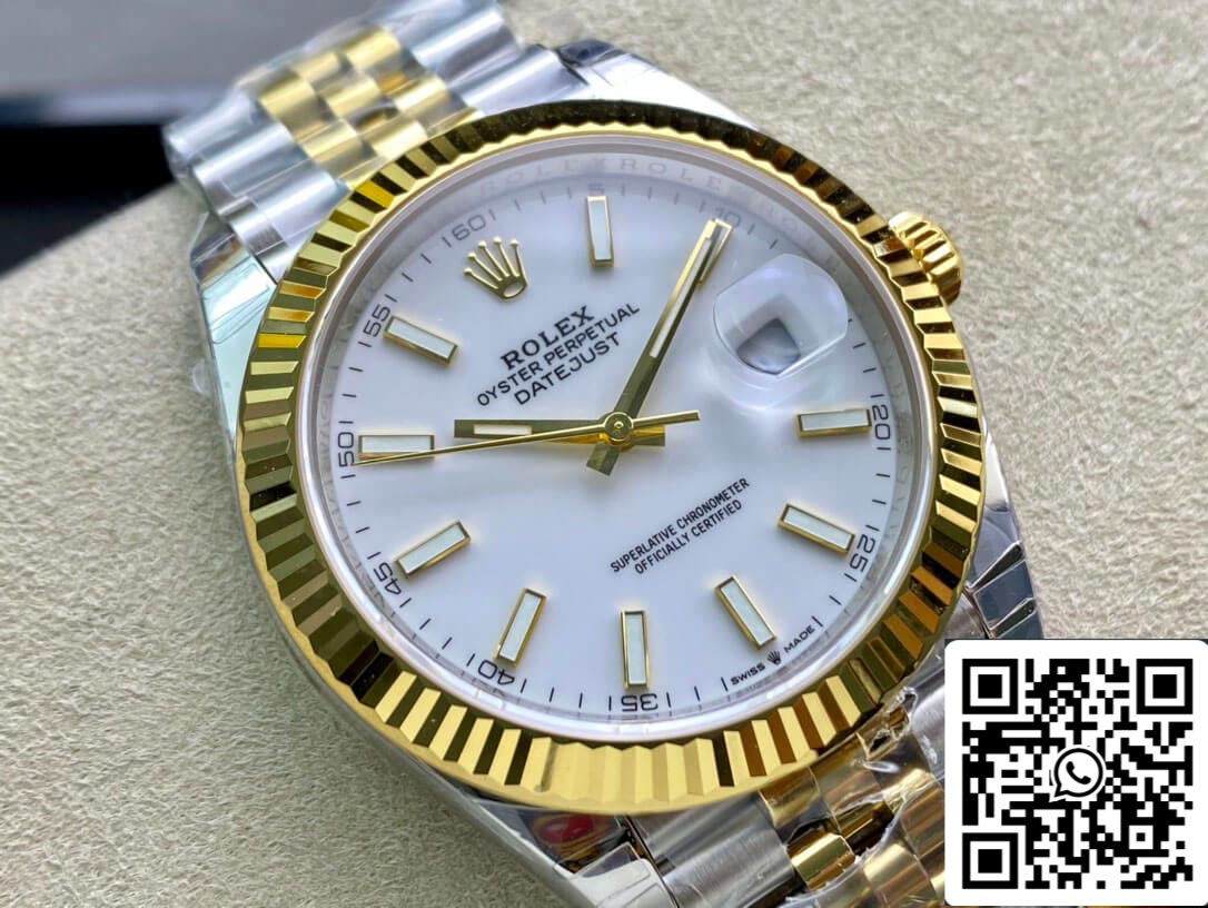 Rolex Datejust M126333-0016 41mm Cinturino Jubilee VS Factory Acciaio inossidabile