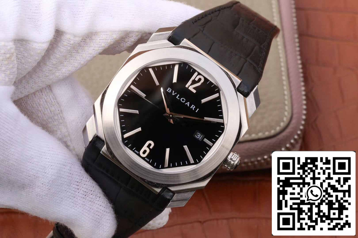 Bulgari Octo 101964 BGO41BSLD 1:1 Best Edition Lunetta in acciaio inossidabile