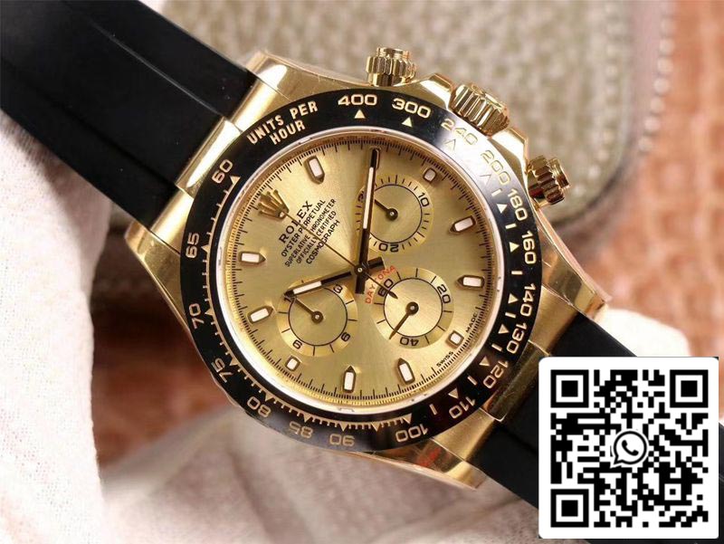 Rolex Daytona M116518LN-0042 1:1 Best Edition Noob Factory Champagne Dial Swiss ETA4130