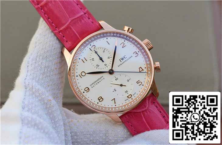 IWC Portugués ZF Factory 1:1 Correa de piel de vacuno mejor edición