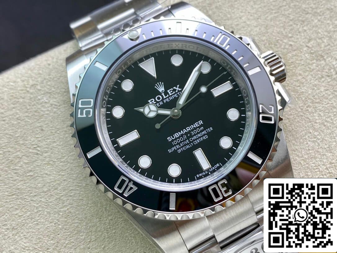 Rolex Submariner 114060-97200 1:1 Best Edition Clean Factory V4 esfera negra