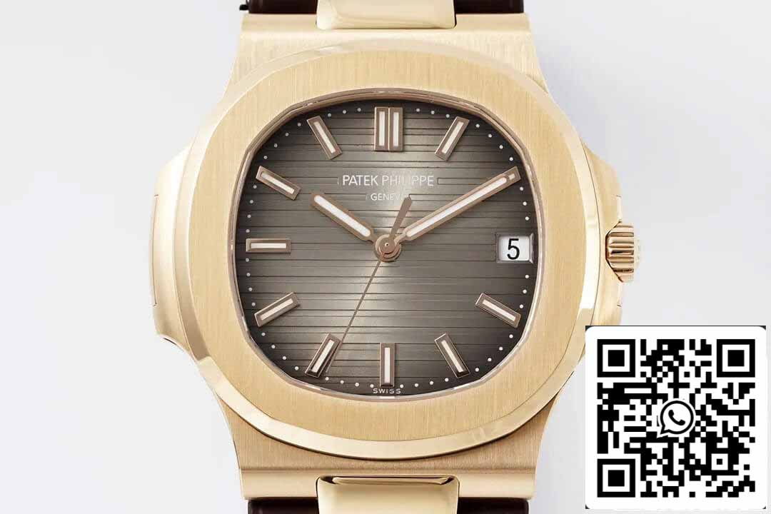 Patek Philippe Nautilus 5711 1:1 Mejor edición PPF Correa de caucho de fábrica