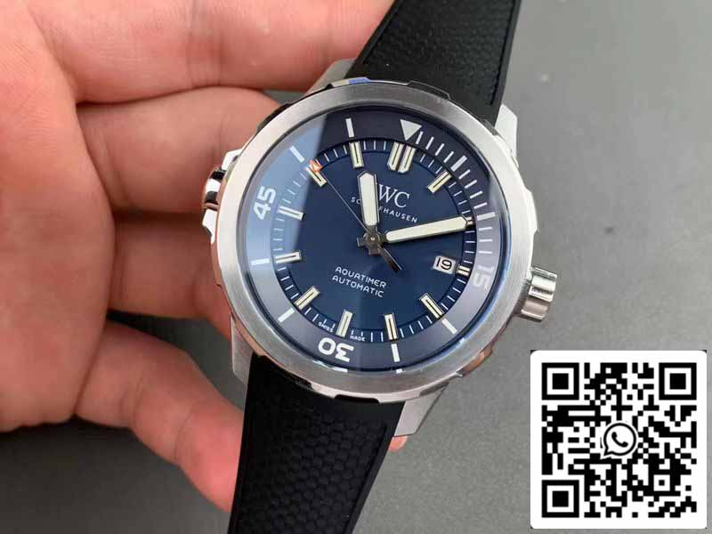 IWC Aquatimer IW329005 1:1 Mejor edición V6 Factory esfera azul suizo ETA9015