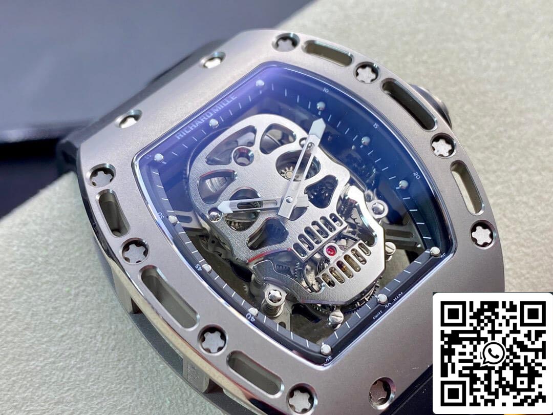 Richard Mille RM052 Tourbillon 1:1 Migliore edizione EUR Quadrante con teschio di fabbrica