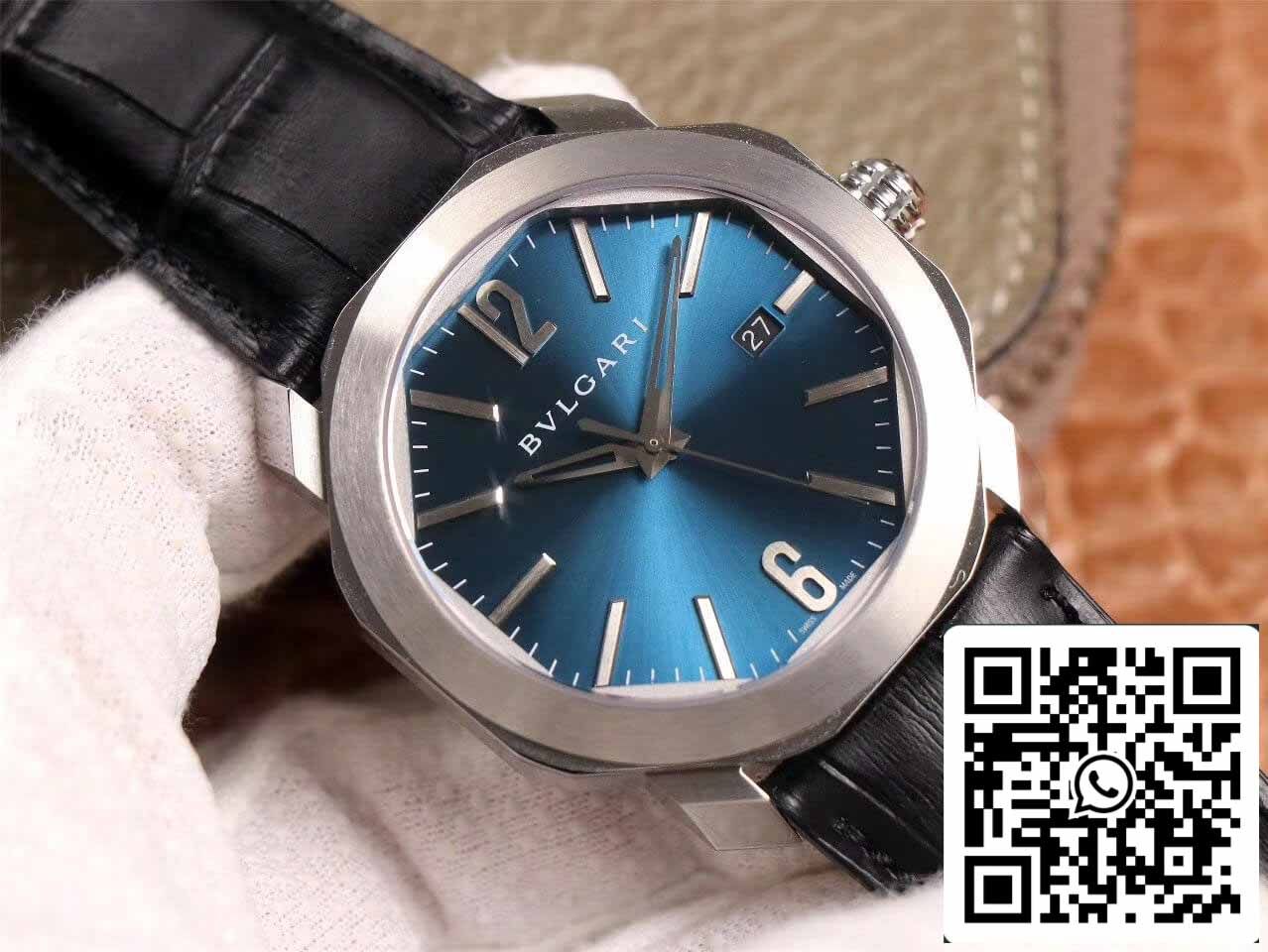 Bvlgari Octo 102429 1:1 Best Edition BV Factory Light Blue Dial