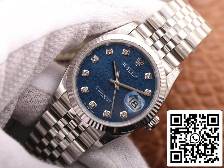 Rolex Datejust M126234-0011 1:1 Mejor edición EW Factory esfera azul