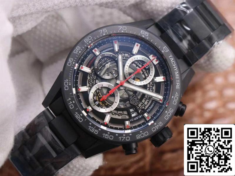 Tag Heuer Carrera CAR2090.BH0729 1:1 Best Edition XF Factory Black Ceramic Customized Movement