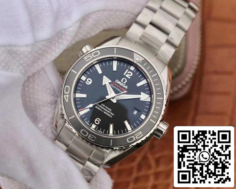 Omega Seamaster 232.30.42.21.01.001 1:1 Best Edition VS Factory quadrante nero svizzero 8500